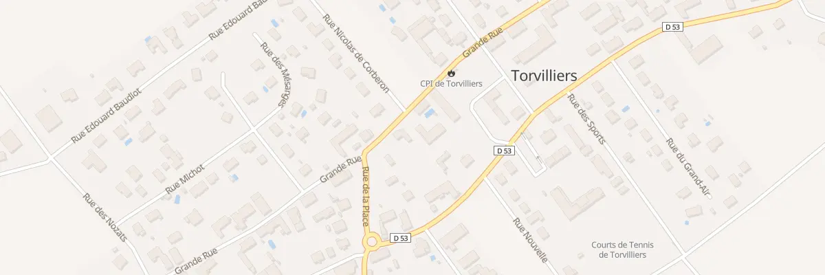 Plan du 15 Grande Rue à Torvilliers