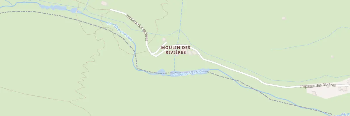 Plan du 5330 Planchamp du Milieu à Pied-de-Borne