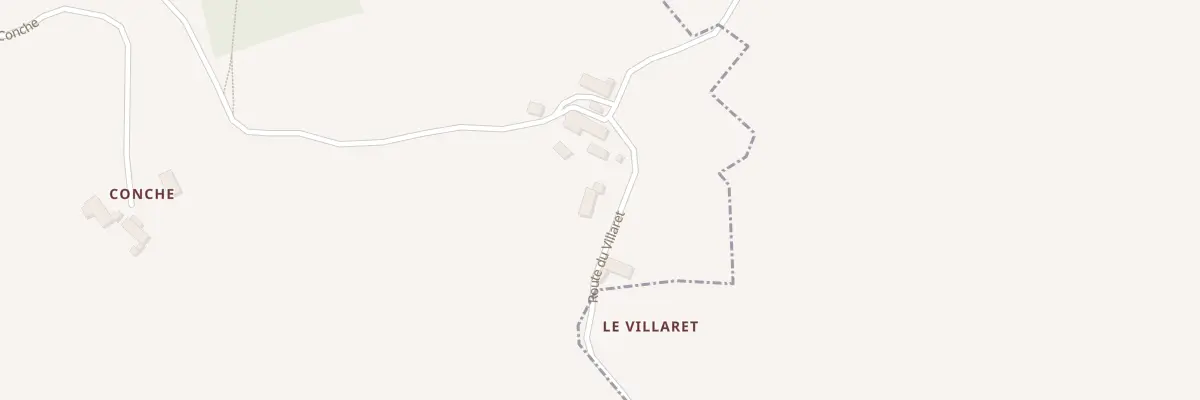Plan du 1 Rte du Villaret à Arsac-en-Velay