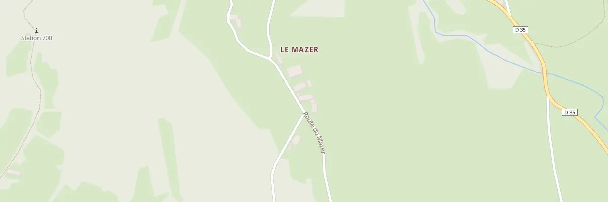 Plan du 780 Rte du Mazer à Chamalières-sur-Loire