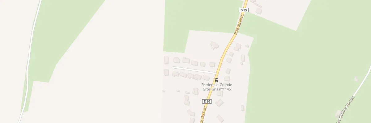 Plan du 1134B Rue du Fort à Ferrière-la-Grande