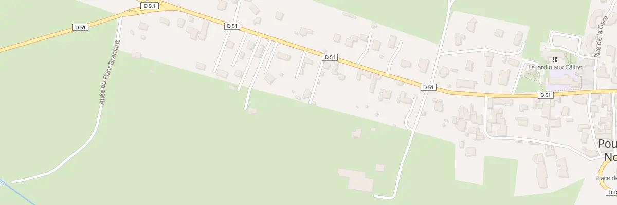 Plan du 539 Rue des Monts de la Madeleine à Pouilly-les-Nonains