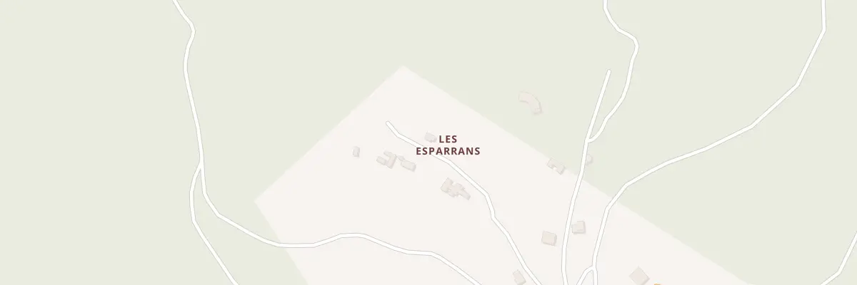Plan du 5189 Les Esparrans à Ponteils-et-Brésis