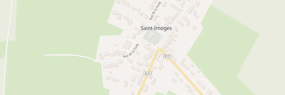 Plan du 9 Rue de la Foret à Saint-Imoges
