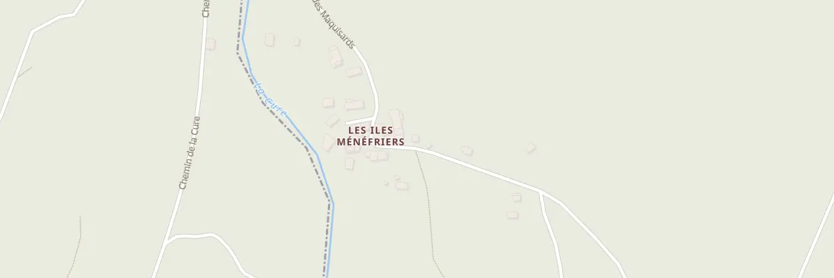 Plan du 356 Isles Menefrier à Quarré-les-Tombes