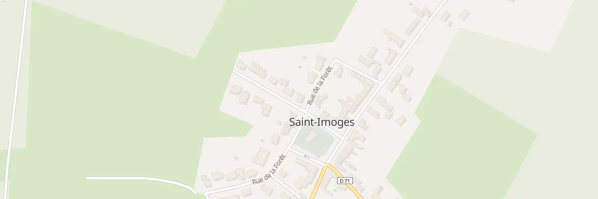 Plan du 6 Rue de la Foret à Saint-Imoges