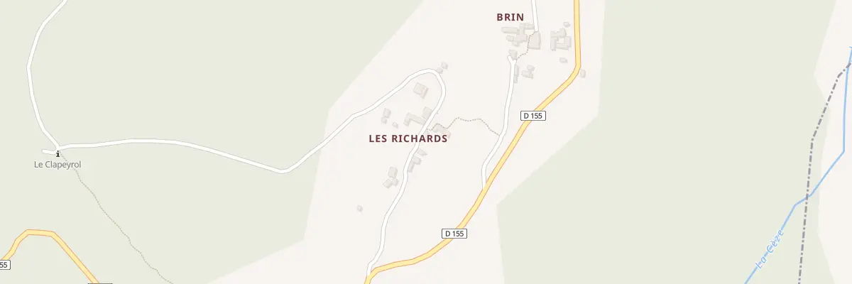 Plan du 5195 Les Richards à Concoules