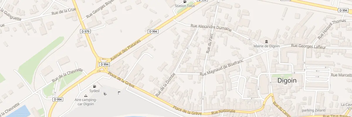 Plan du 21 Rue de la Dombe à Digoin