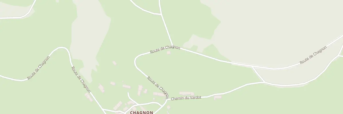 Plan du 46 Rte de Chagnon à Corancy