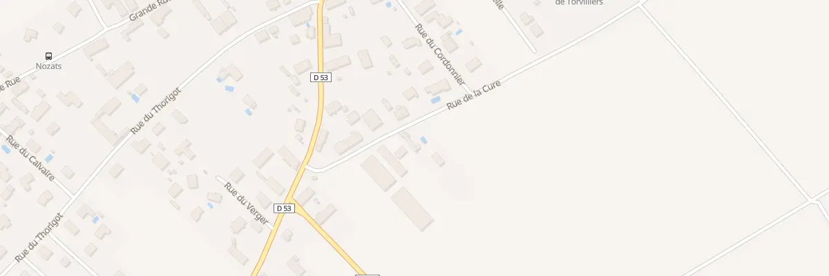 Plan du 2 Rue de la Cure à Torvilliers