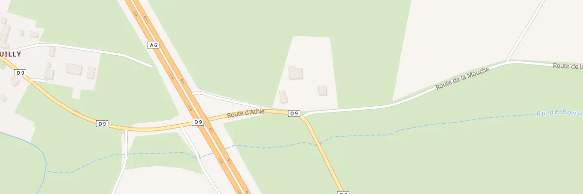 Plan du 37 Rte d’Athie à Provency