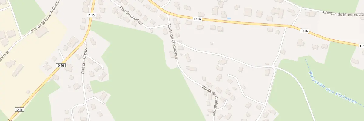Plan du 5640 Les Varennes à Coucouron