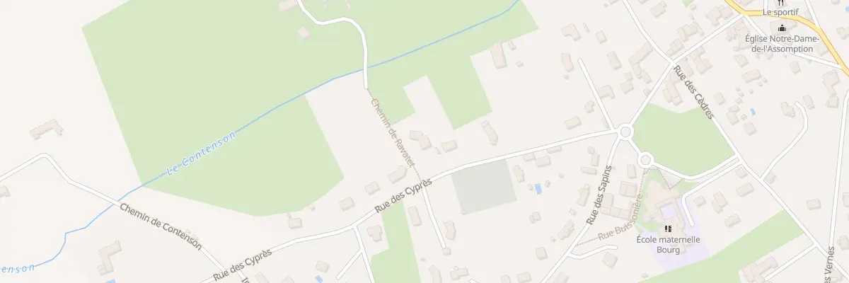 Plan du 625 Che de Ravatet à Lentigny