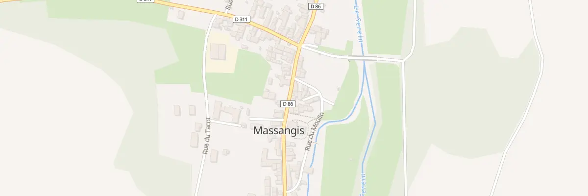 Plan du 50 Gr Grande Rue à Massangis