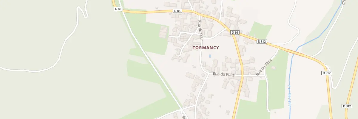 Plan du 7 Rue Foirache à Massangis