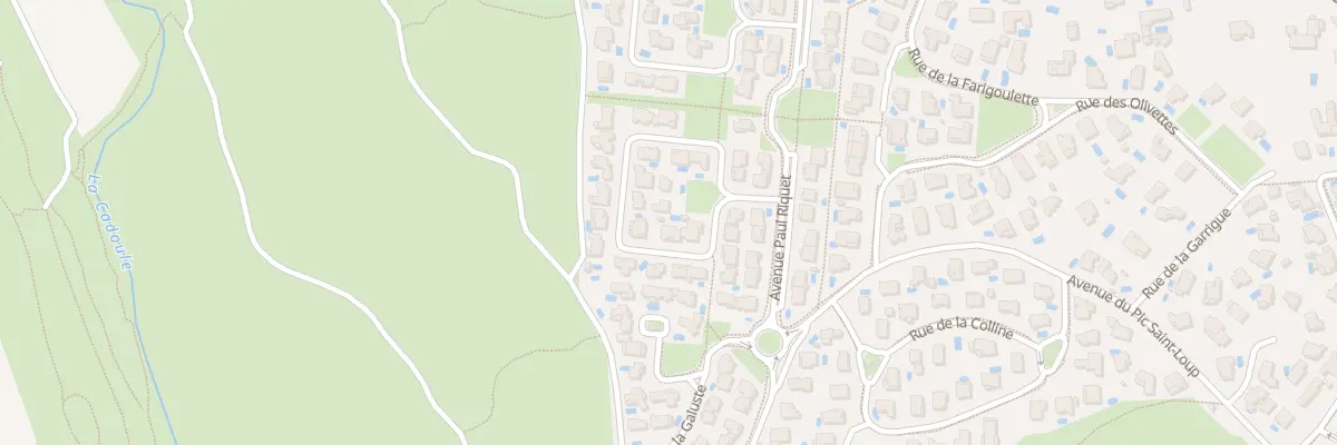 Plan du 335 Rue Andre le Notre à Castries