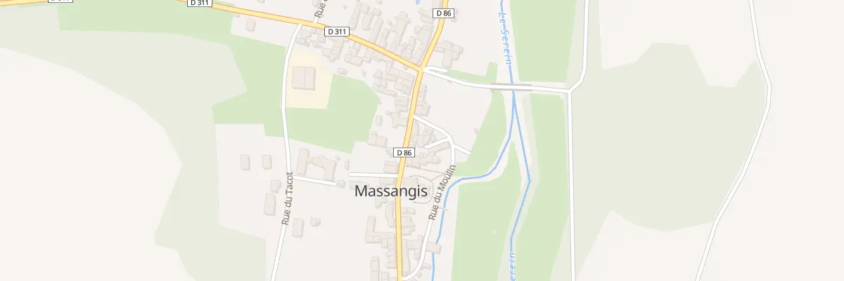Plan du 46 Gr Grande Rue à Massangis