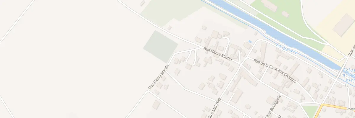 Plan du 26 Rue Henry Martin à Loivre