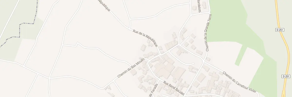 Plan du 6 Rue de la Republique à Champillon