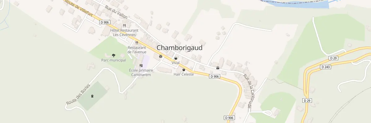 Plan du 4 Pl de la Mairie à Chamborigaud