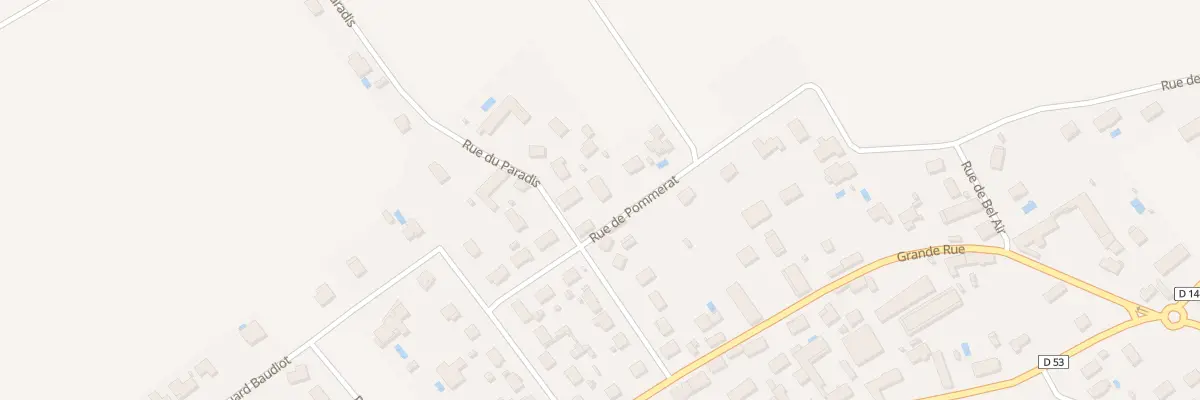 Plan du 12 Rue du Paradis à Torvilliers