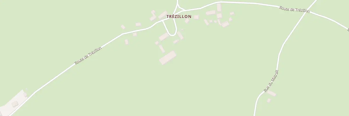 Plan du 740 Rte de Trézillon à Luzy