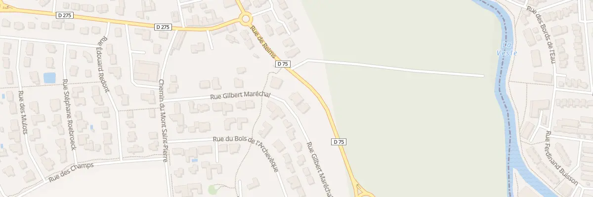 Plan du 21 Rue Gilbert Marechal à Champigny