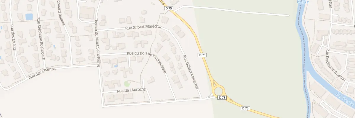 Plan du 22 Rue Gilbert Marechal à Champigny