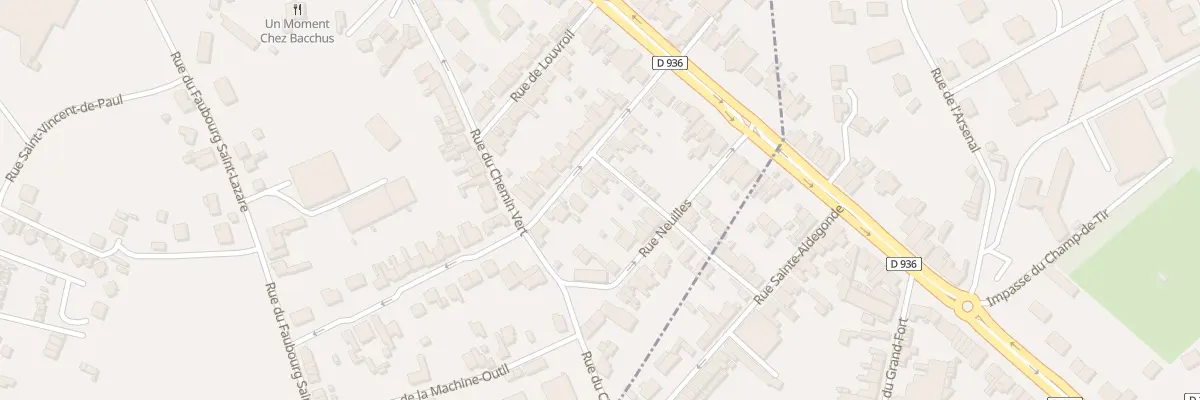 Plan du 17 Rue de Rousies à Maubeuge