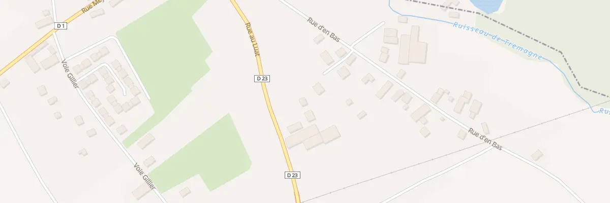 Plan du 23 Rue Au Luat à Chamoy