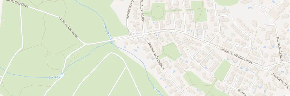 Plan du 51 Av de la Cadoule à Castries