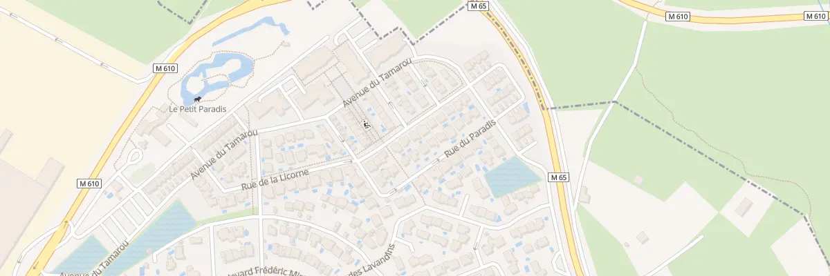Plan du 57 Rue du Paradis à Vendargues