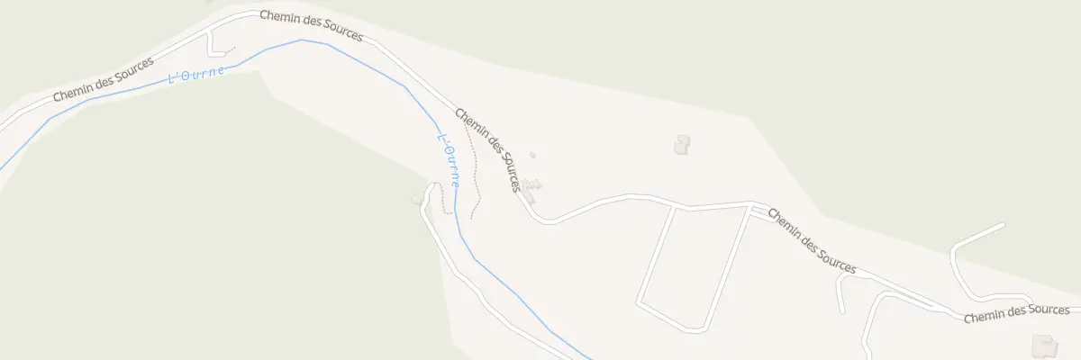 Plan du 1706 Che des Sources à Tornac