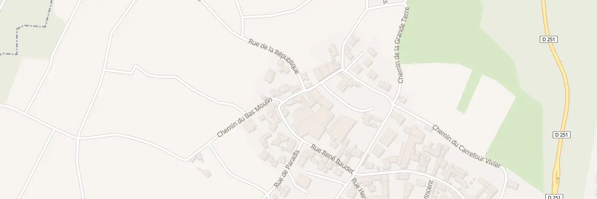 Plan du 17 Rue Rene Baudet à Champillon