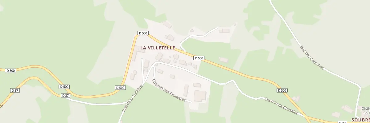 Plan du 143 Che du Chazelet à Salettes