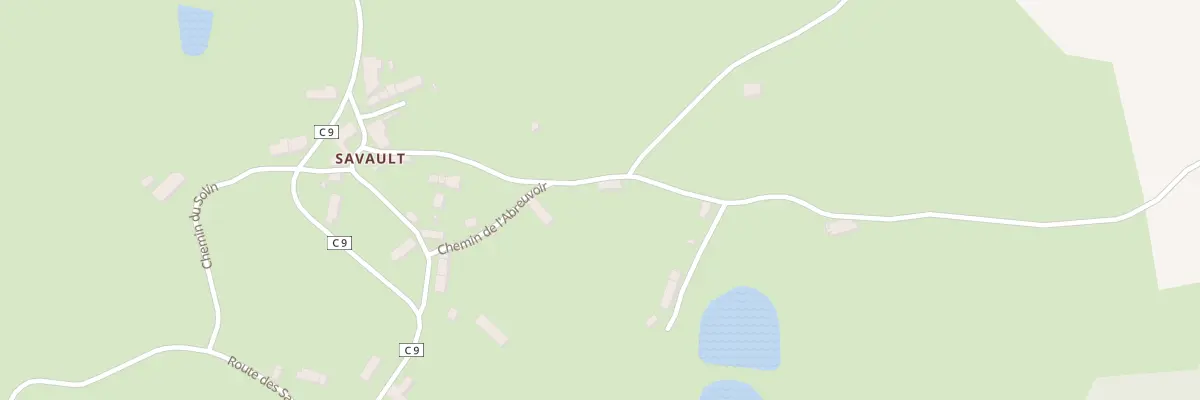 Plan du 8 Che de l’Abreuvoir à Ouroux-en-Morvan