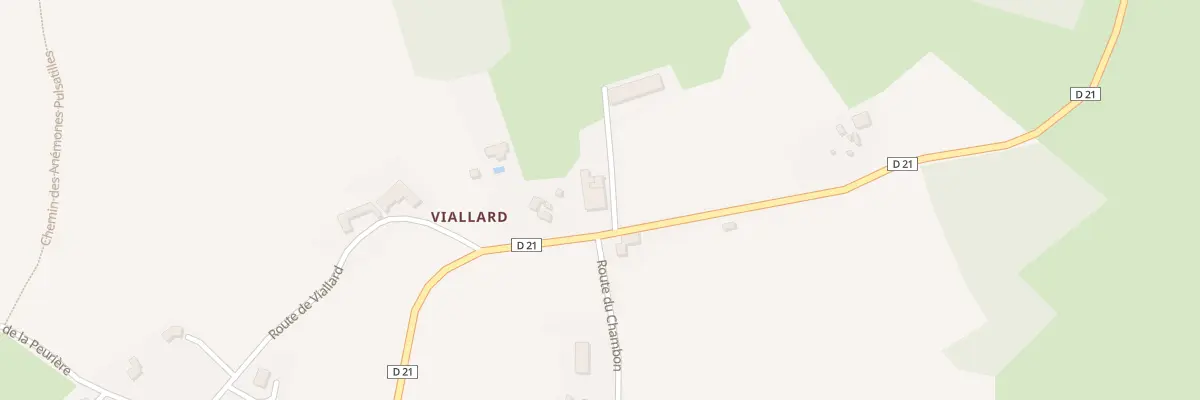 Plan du 5059 Viallard à Cezay
