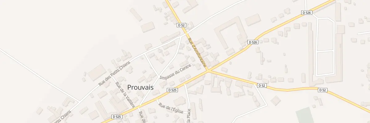 Plan du 7 Imp du Centre à Prouvais