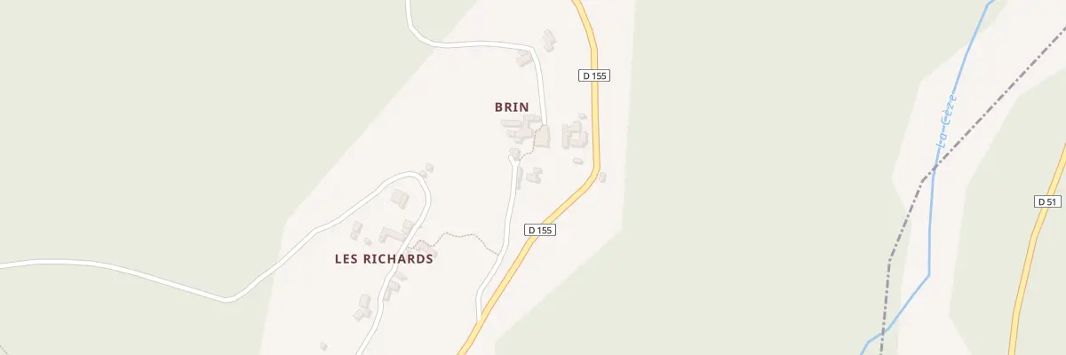 Plan du 5194 Les Brignets à Concoules