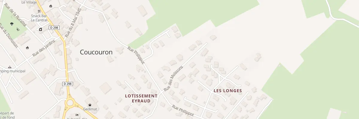 Plan du 5713 Les Querons à Coucouron