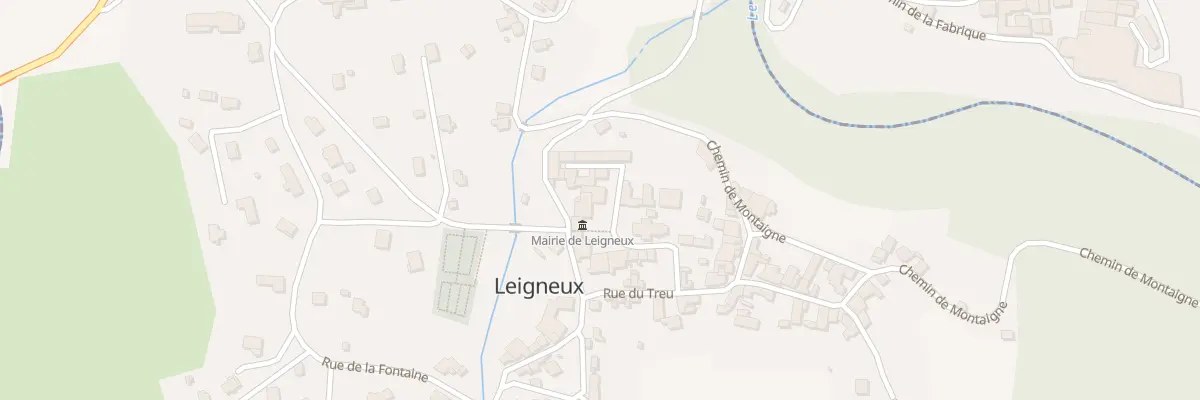Plan du 5018 Le Bourg à Leigneux