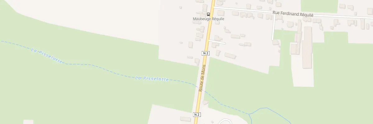 Plan du 265 Rte de Mons à Maubeuge