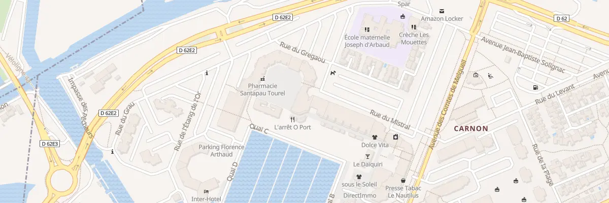 Plan du 218 Rue du Mistral Carnon à Mauguio