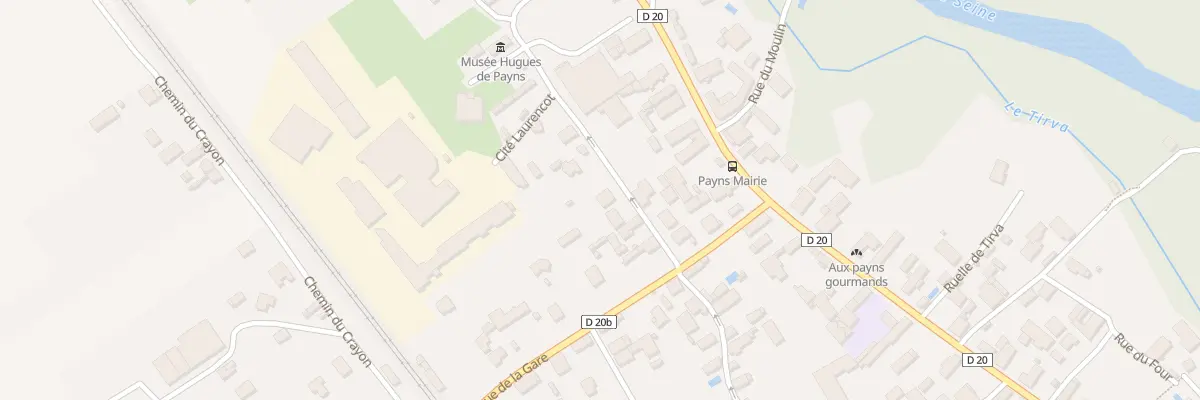 Plan du 18 Vc Riot à Payns