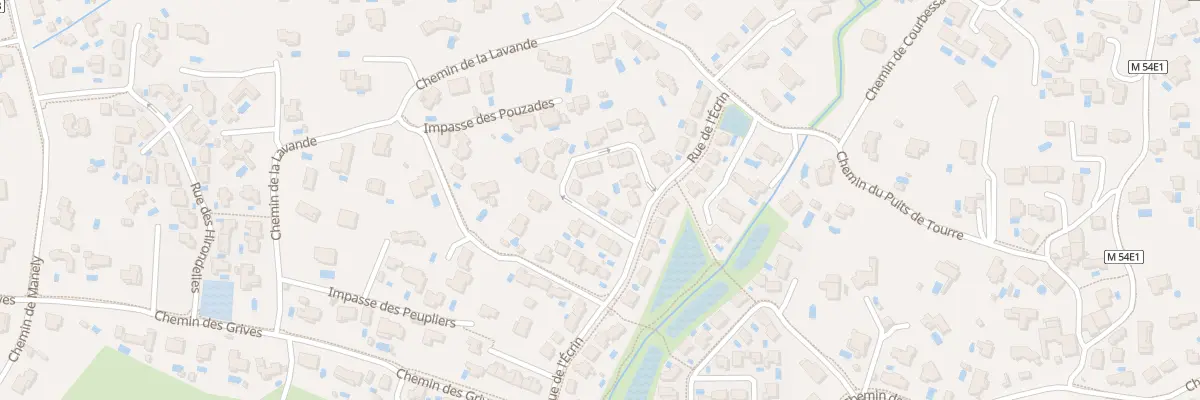 Plan du 44 Rue de l’Émeraude à Saint-Drézéry