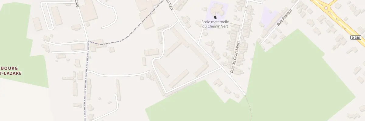 Plan du 36A Res du Chemin Vert à Rousies
