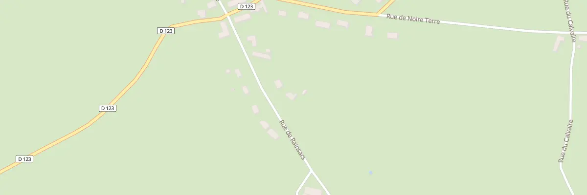 Plan du 7 Rue de Rainsars à Sémeries
