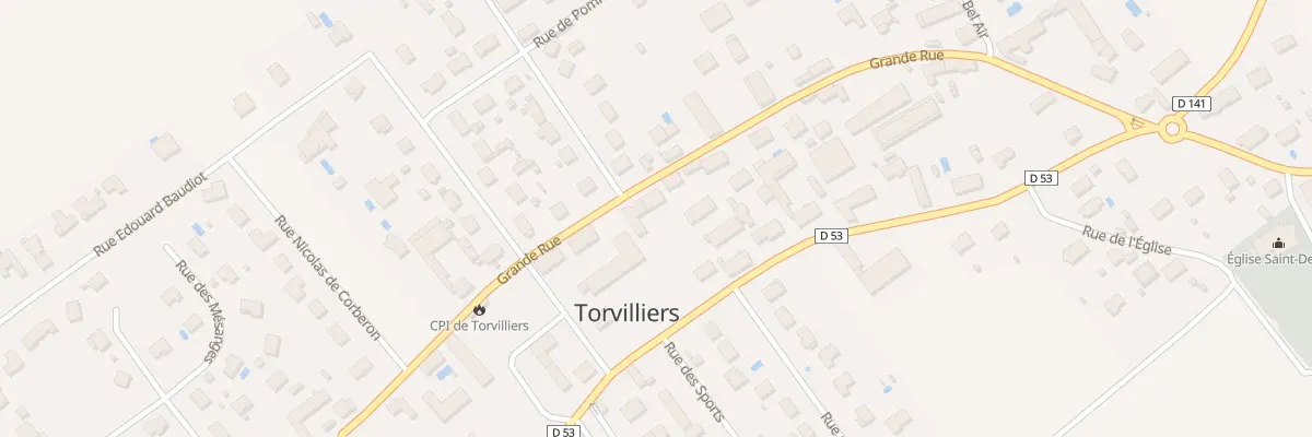 Plan du 9 Rue Grande Rue à Torvilliers
