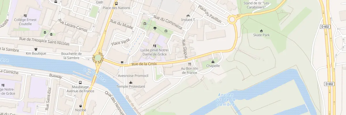 Plan du 11 Imp du Cholera à Maubeuge