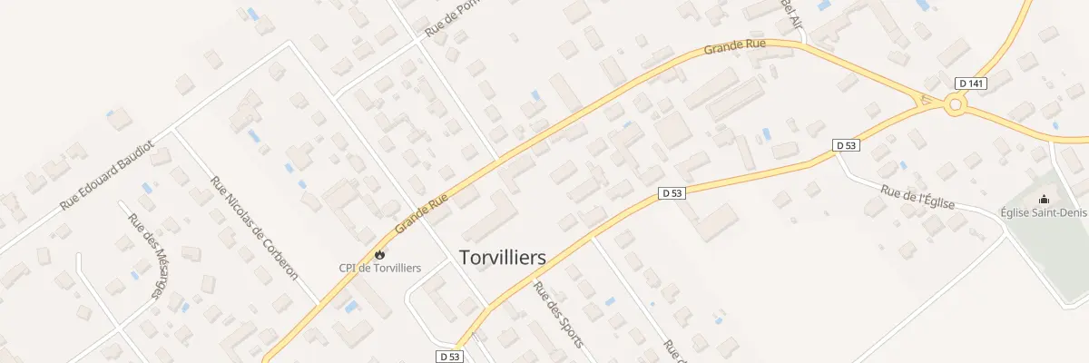 Plan du 9 Grande Rue à Torvilliers